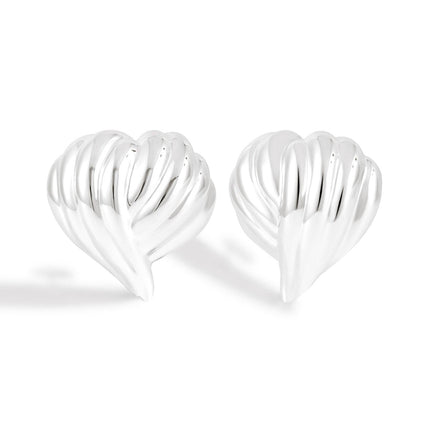 Studex System 75 Silver Crystal Cross Stud Earring for Piercing