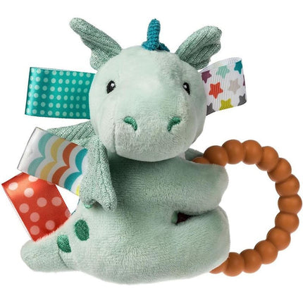 Mary Meyer Taggies Drax Dragon Teether Rattle Toy