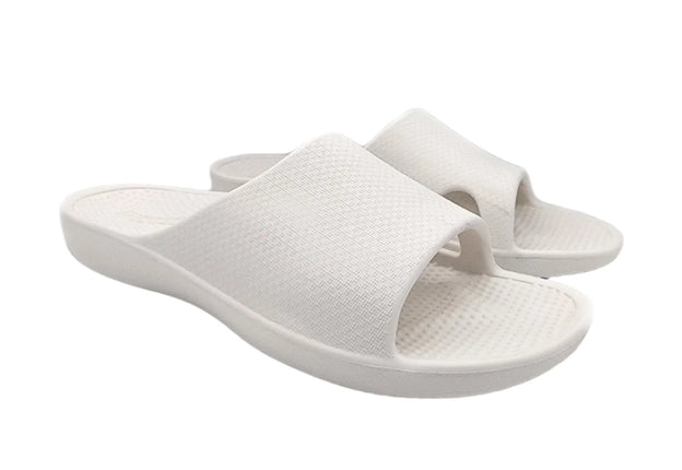 Archline Rebound Orthotic Slides White Euro 37