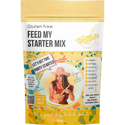 Sourdough Mumma Feed My Starter Kit Gluten Free 500G