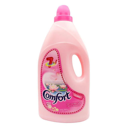 Comfort Fabric Softener Floral Fragrance Long Lasting Freshness Formula 3L