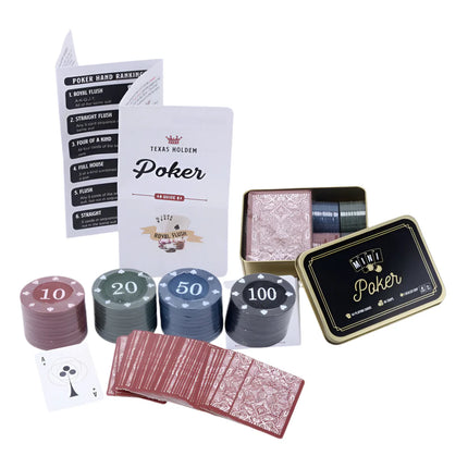 Lenan Mini Poker Ready To Play Travel Set