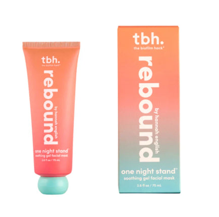The Biofilm Hack Rebound One Night Stand Soothing Gel Facial Mask 75ML
