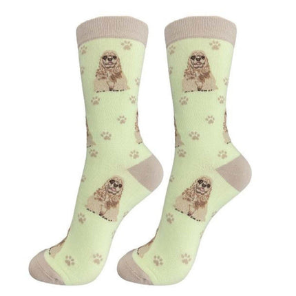 Sock Society Cocker Spaniel Novelty Socks One Size 1 Pair