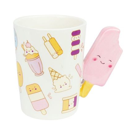 Curtis & Wade Novelty Mug Ice Drop Pink