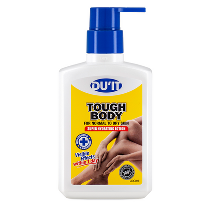 DUIT Tough Body Probiotic Body Lotion and Moisturiser 300ML