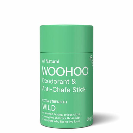 Woohoo Body Deodorant Stick Wild Extra Strength 60G