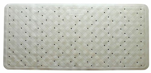 Supertex Non Slip Rubber Bath Mat with Suction Cups for Shower and Tub Safety 70CM x 34CM