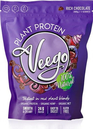 Veego Plant Protein Powder Rich Chocolate 280g