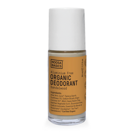 Noosa Basics Deodorant Roll On Sandalwood 50ML