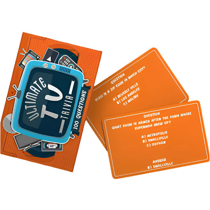 Gift Republic Ultimate Tv 100 Trivia Cards