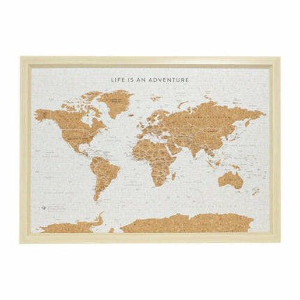 Splosh Travel Board Small World Map