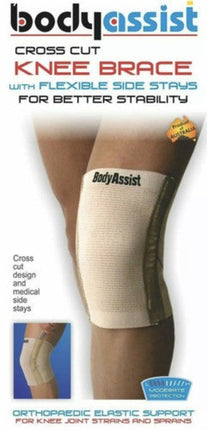 Body Assist Knee Brace With Rods Large