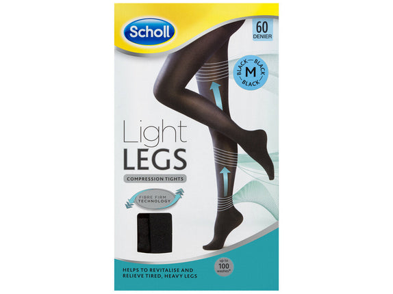 Scholl Light Legs 60 Denier Black Medium