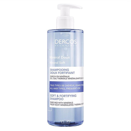 Dercos Mineral Soft Fortifying Shampoo 400ML