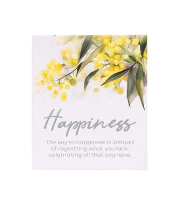 Splosh Native Blooms Verse Happiness