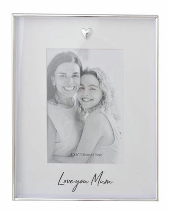 Generic Love Heart Love Mum Frame 6x4