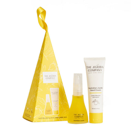 The Jojoba Company Glow and Hand Care Duo 30ml and 50ml
