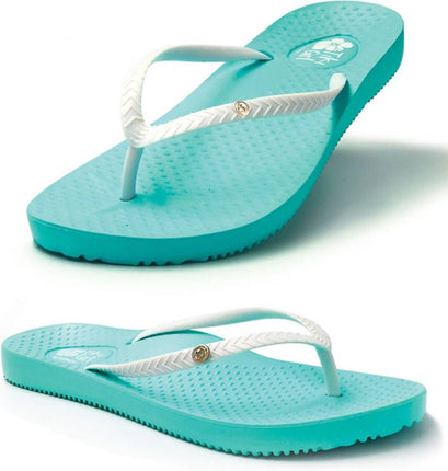 Zullaz FootActive Tiki Girl Thong Black Size 9