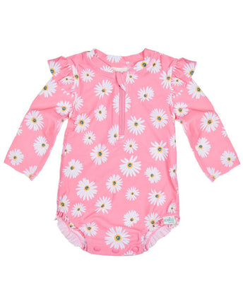 Toshi Swim Rashie Daisy Watermelon Size 3