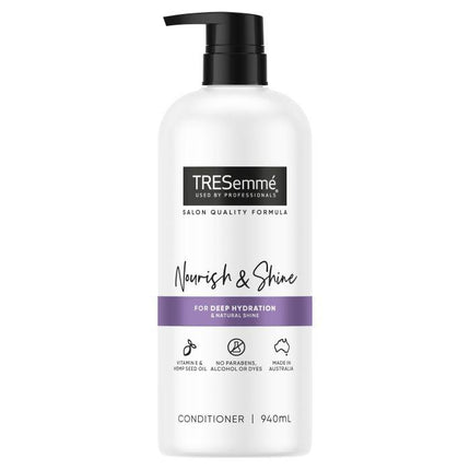Tresemme Conditioner Nourish Shine 940ml - OhYouLuckyDuck.com.au