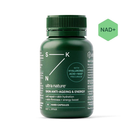 Ultra Nature Anti Age and Energy Capsules 30 Capsules