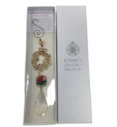Equilibrium Christmas Eternity Crystal Suncatcher