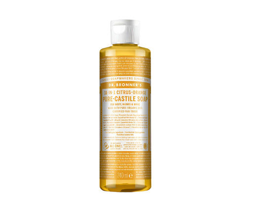 Dr Bronner Organic Citrus Castile Liquid Soap 237ml