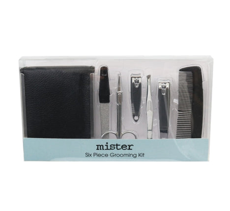 Wicked Sista Mister Six Piece Men's Grooming Kit Prepack (6)