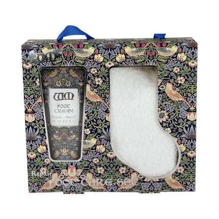 William Morris At Home Strawberry Thief Foot Care Set