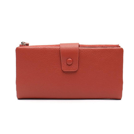 Vera May Winifred Genuine Leather Orange Ladies Wallet