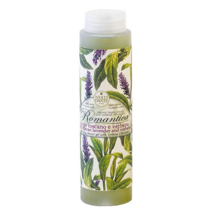 Nesti Dante Romantica Sparkling Shower Gel with Verbena Officinalis Wild Tuscan Lavender & Verbena 300mL