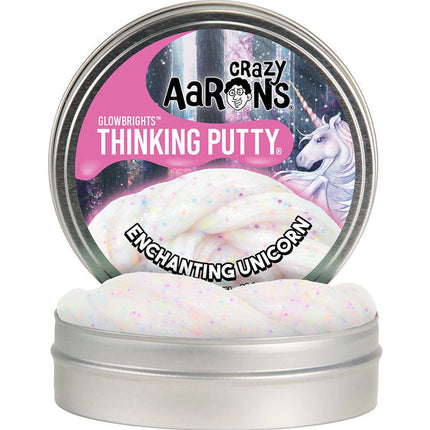 Crazy Aaron's Putty Glowbrights Enchanting Unicorn