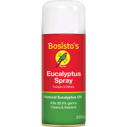 Bosistos Eucalyptus Spray Natural Air Freshener and Deodoriser 200G