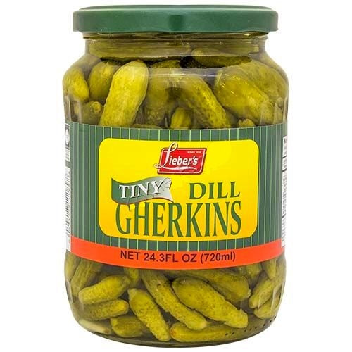 Liebers Gherkins Dill Tiny 720Ml