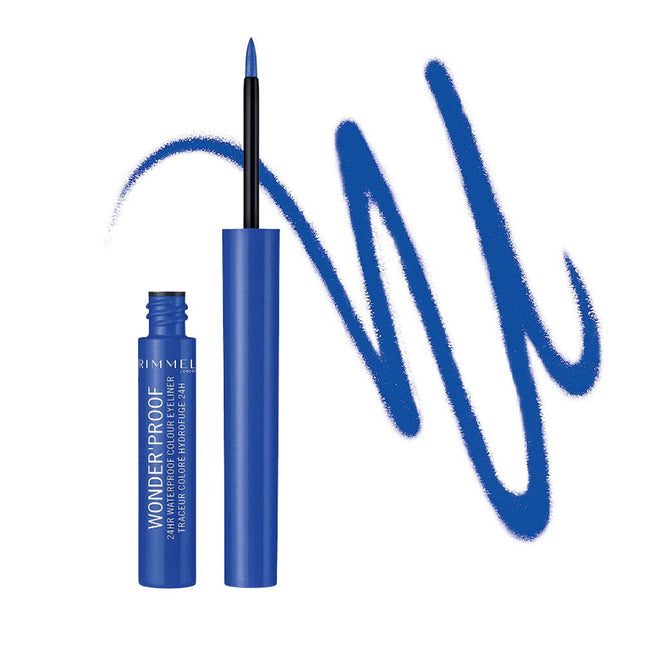 Rimmel Wonder Proof 24 Hour Waterproof Eyeliner Pure Blue