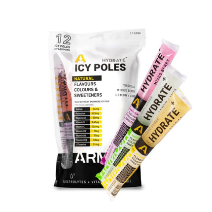BA Icy Poles Assorted Fruit Flavours Freezer Bars