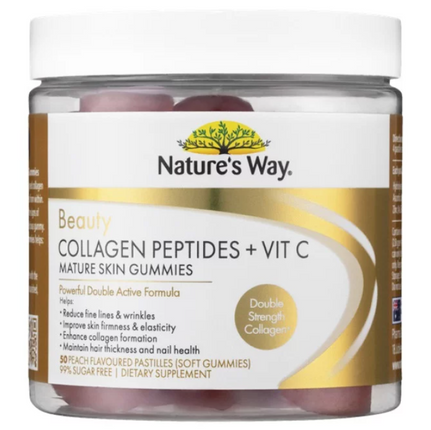 Nature's Way Beauty Collagen Mature Skin 50 Gummies