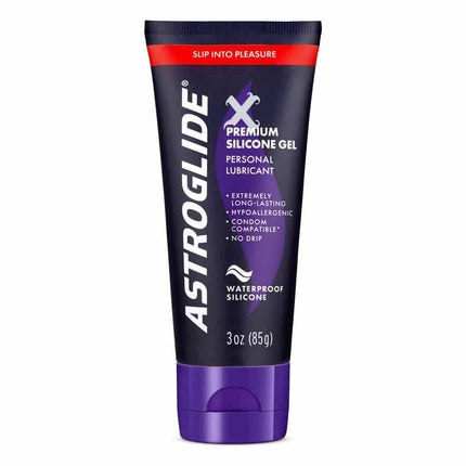 Astroglide X Premium Silicone Gel Personal Lubricant 85g