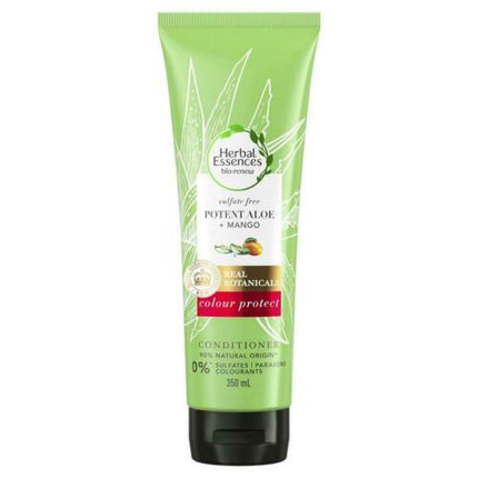 Herbal Essences Potent Aloe & Mango Colour Protect Conditioner 350ml - OhYouLuckyDuck.com.au
