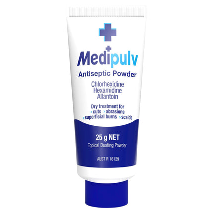 Medi Pulv Antiseptic Pwd 25G - OhYouLuckyDuck.com.au