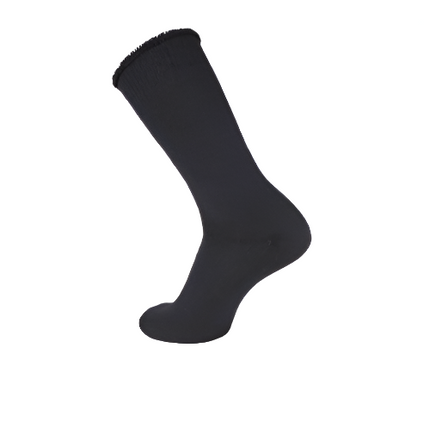 Wilderness Wear Merino Fleece Socks Black-Marle Large