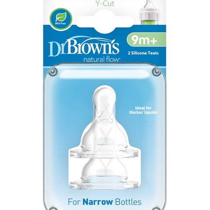 Dr Brown's Y Cut 9M+ Narrow