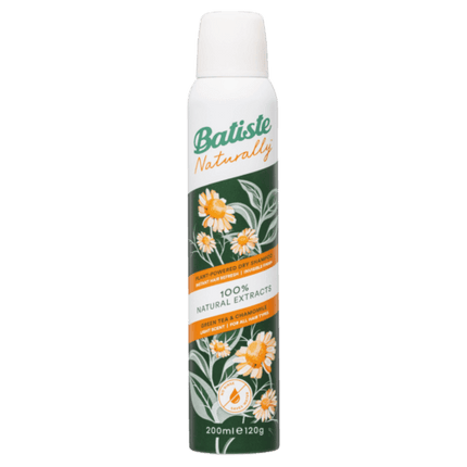Batiste Naturally Green Tea & Cham Dry Shampoo 200ml - OhYouLuckyDuck.com.au