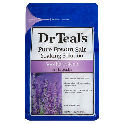 Dr Teal's Lavender Epsom Salt 1.36kg