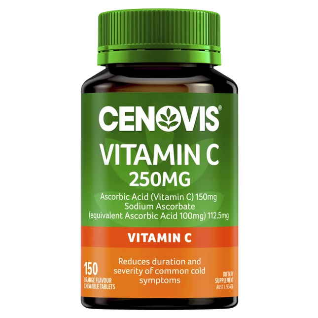 Cenovis Vitamin C 250mg 150 Tablets - OhYouLuckyDuck.com.au