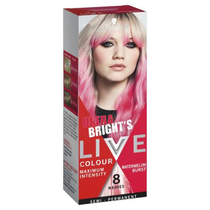 Schwarzkopf Live Colour Ultra Brights Watermelon Burst - OhYouLuckyDuck.com.au