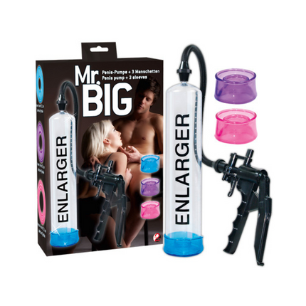 You2Toys Mr big 3 Sleeve System Pump - OhYouLuckyDuck.com.au