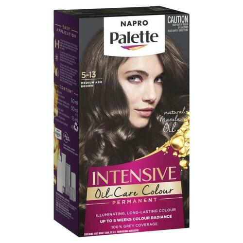 Schwarzkopf Napro Palette Hair Colouring 5-13 Medium Ash Brown - OhYouLuckyDuck.com.au