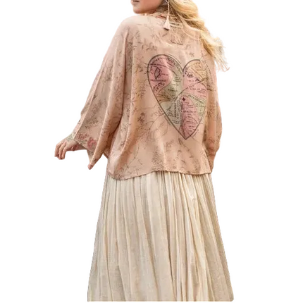 Ginger Bear Boutique My Heart Pixie Duster Cropped Kimono